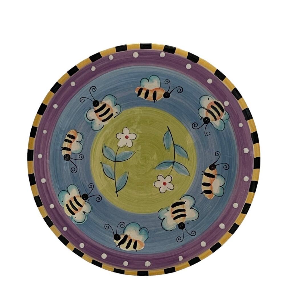 Hausenware Vintage Bee Plate